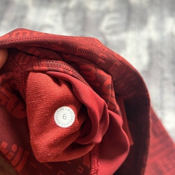 024 - Lululemon Wunder Train Contour Fit High-Rise Tight 25" Size 6 - Picture 5 of 8